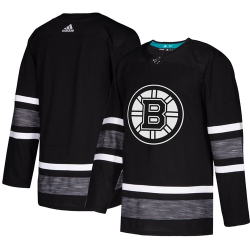 Boston Bruins Trikot Blank Schwarz 2019 All-Star Game Parley NHL